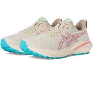 ASICS Women's Running Shoes - Cream and Pink